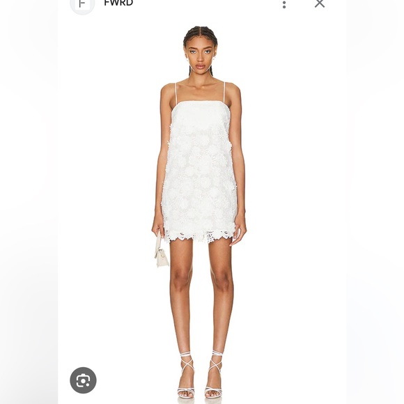 NWT Zimmermann Raie Lace Flower Mini Dress Sizes 2 & 3 (8 & 10) - Picture 2 of 15